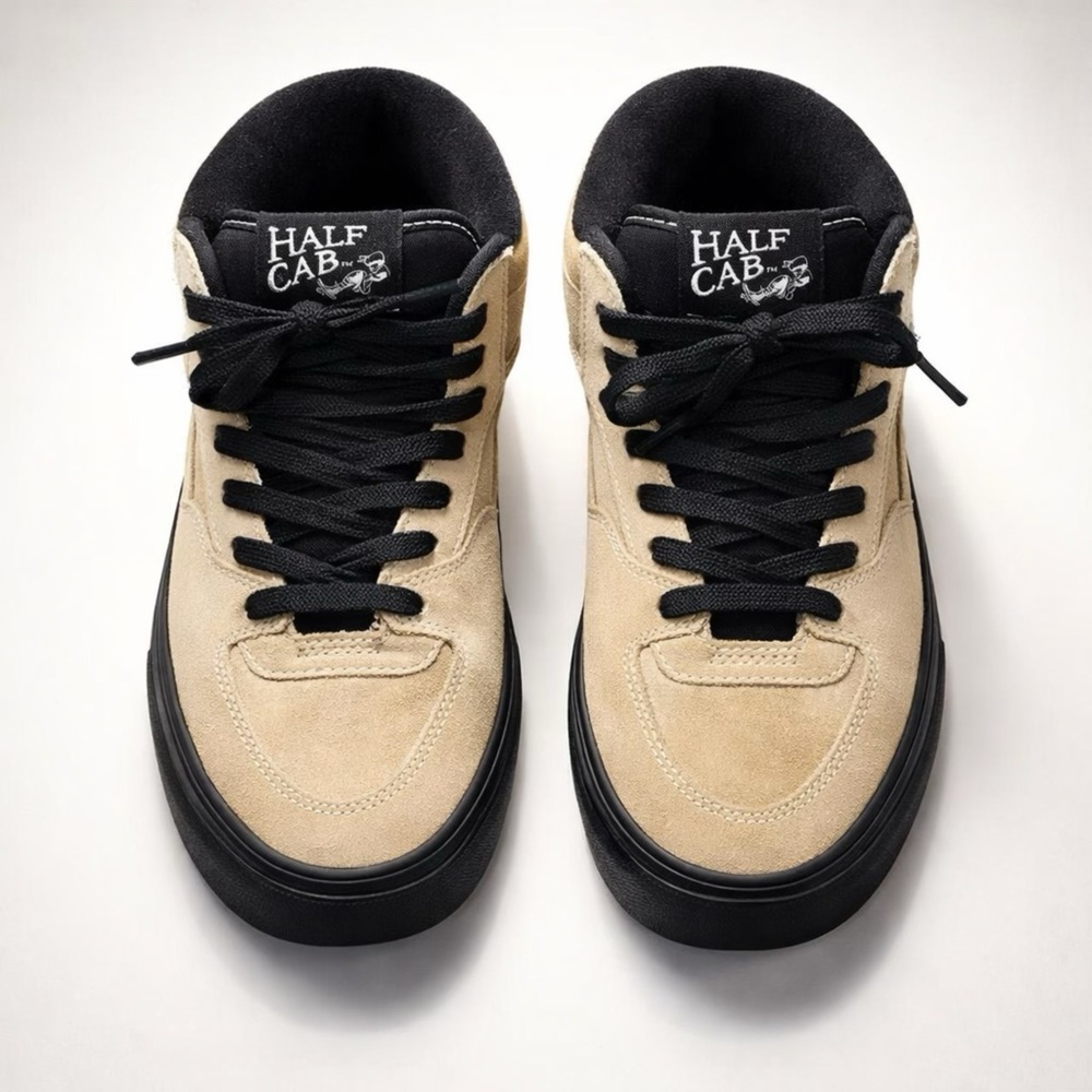 Vans Half Cabs Elijah Berle Tan/Black Men’s Size 11 Skate Shoes